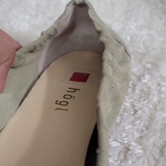 💙Hogl Austria Velvet Flat Womens Shoes - Picture 9 of 13